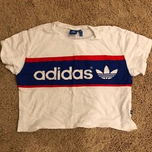 adidas crop top